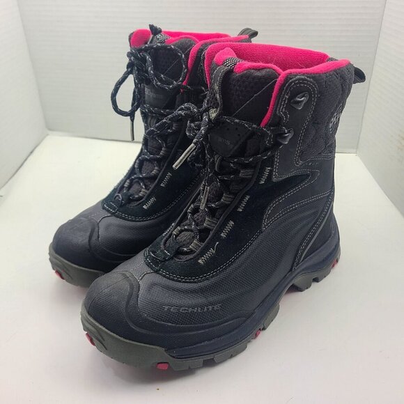 Columbia Black Waterproof Boots  sz 7 Womens - Picture 3 of 15